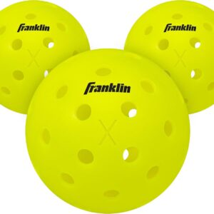 Franklin Sports X-40 Outdoor Pickleballs - Official Ball of USA