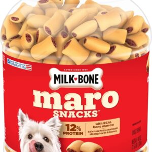 Milk-Bone MaroSnacks Small Dog Treats with Real Bone Marrow, 40 Oz
